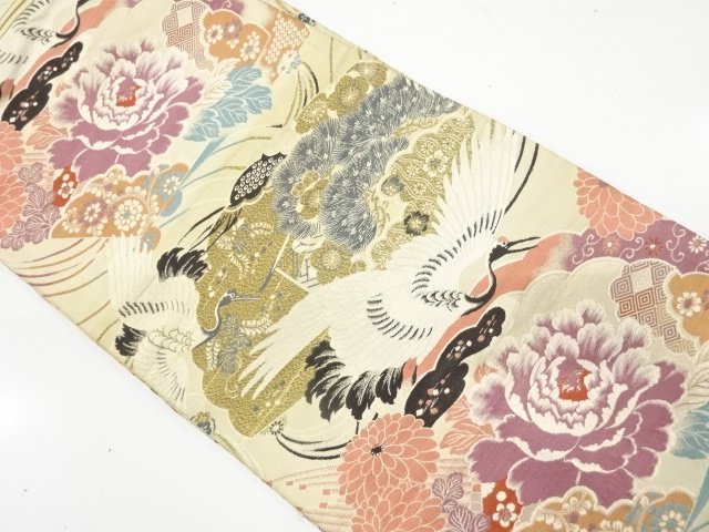 Japanese Kimono / Antique / Nagoya Obi Combined weave